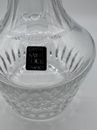 Carafe whisky / cognac en cristal Saint Louis – modele Marine