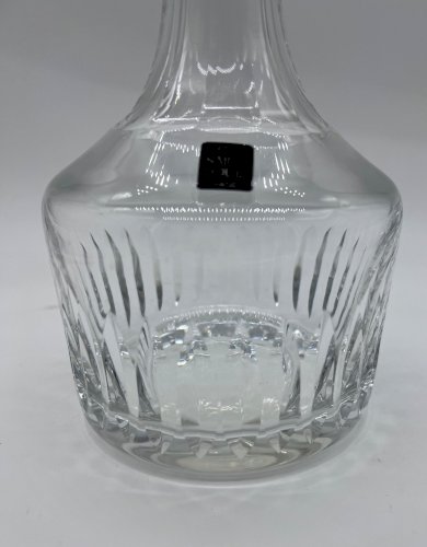 Carafe whisky / cognac en cristal Saint Louis – modele Marine