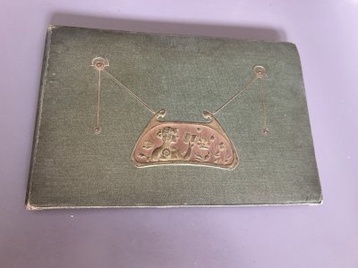 Art Nouveau Poetry Notebook 1907/1918 Franco-Russian Chromos Collection / Drawing