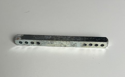 door handle square 7x80 mm used no. 2