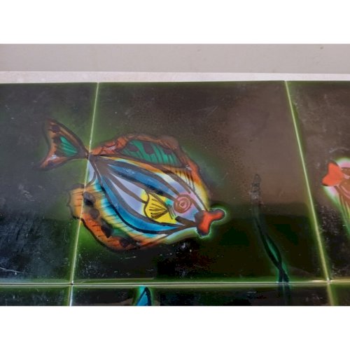 Carreaux de Faience Vintage Vallauris de  Le Vaucour 