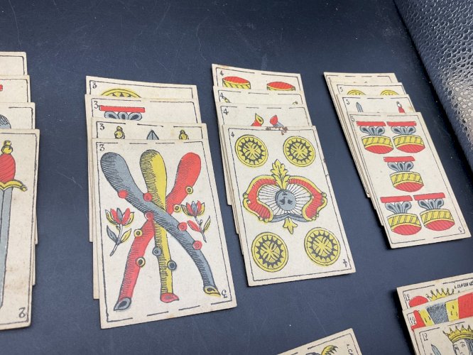 Cartes À Jouer Jeu Marseille Camoin vers  1880 Playing Cards