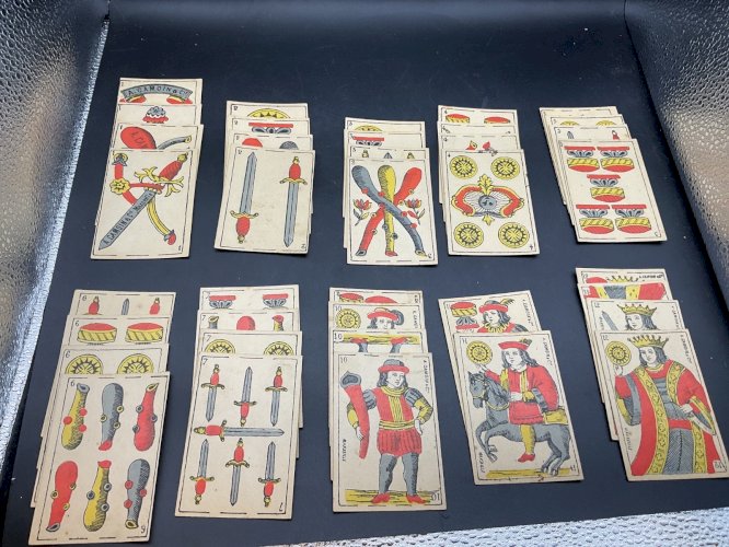 Cartes À Jouer Jeu Marseille Camoin vers  1880 Playing Cards