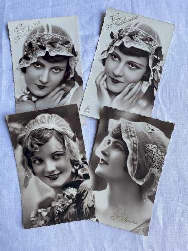 Cartes postales anciennes « Vive Sainte-Catherine »
