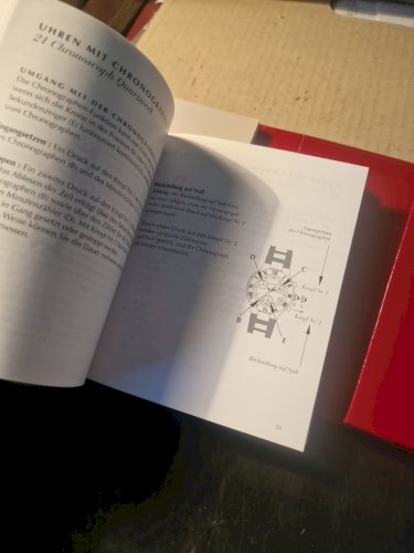 Cartier  Livret D Utilisation Pour Montre