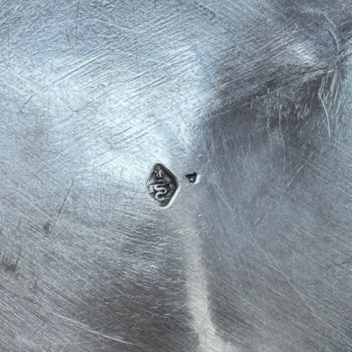 Casserole en argent massif manche en ébène XIXe M4056