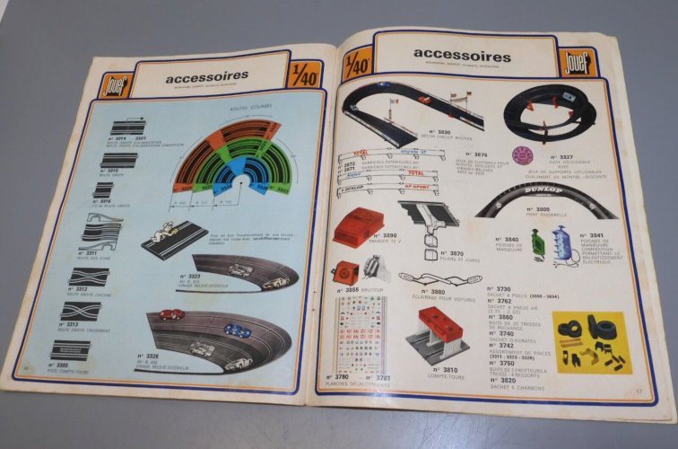 - CATALOGUE JOUEF 1974 59 pages  sorti de grenier collection Trains Voiture  D