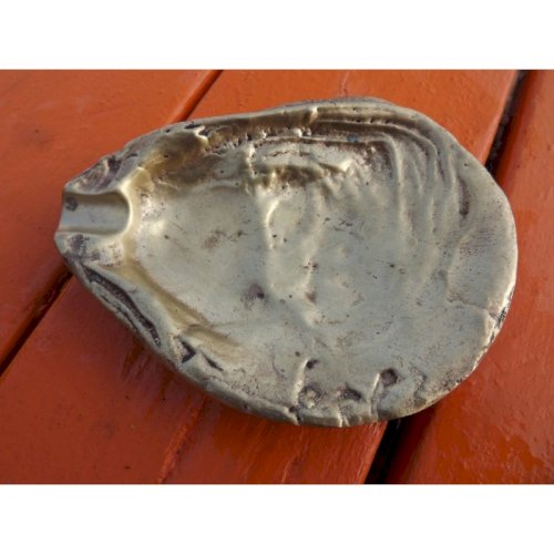 Cendrier bronze coquille dhuitre 19 ème