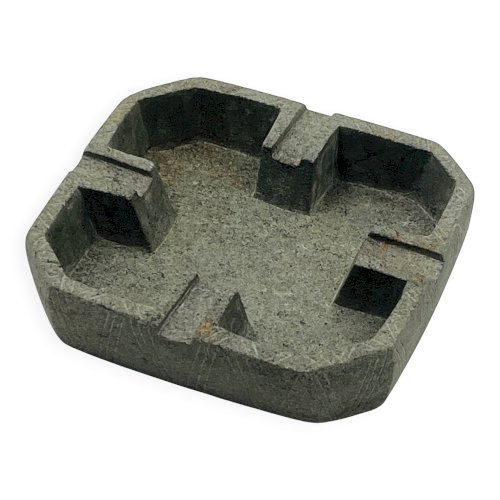 Cendrier brutalise minéral