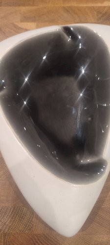 Cendrier céramique biomorphique années 50