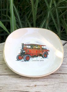 Vintage porcelain ashtray / bowl