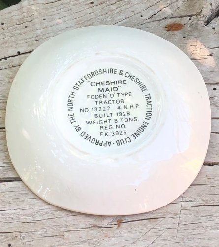 Cendrier / coupelle vintage en porcelaine