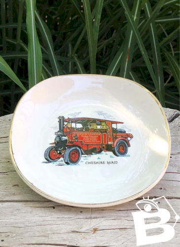 Cendrier / coupelle vintage en porcelaine