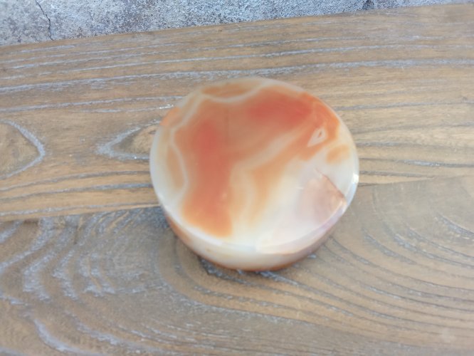 Cendrier en agate naturelle 