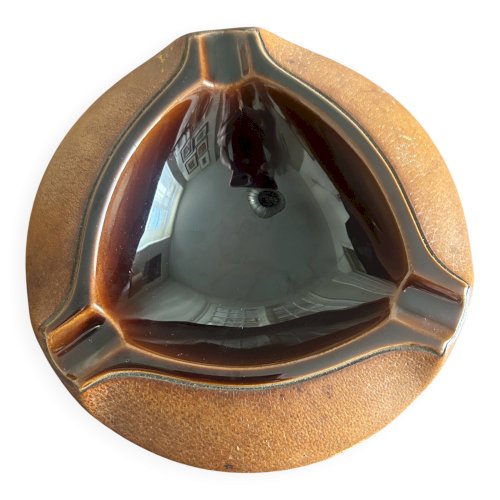 cendrier en céramique et cuir Longchamp