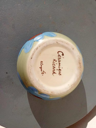 Cendrier en céramique Ricard