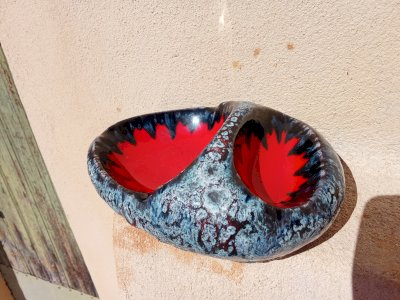 Vintage ceramic ashtray