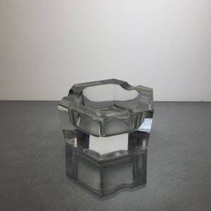 Baccarat crystal ashtray