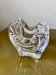 Bayel crystal ashtray, 1970s