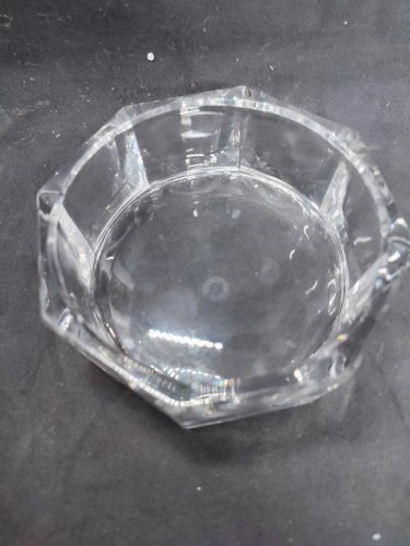 cendrier en cristal de la manufacture de villeroy et boch en bon etat