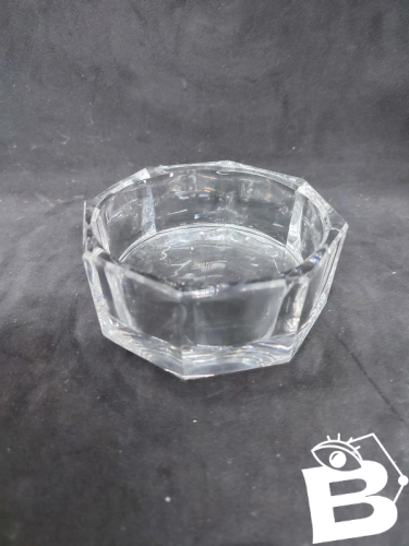 cendrier en cristal de la manufacture de villeroy et boch en bon etat