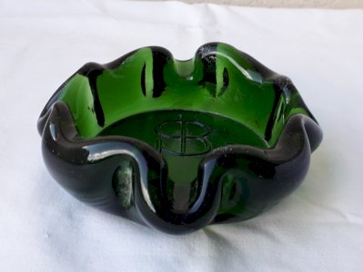 Cendrier en verre BSN Wingles