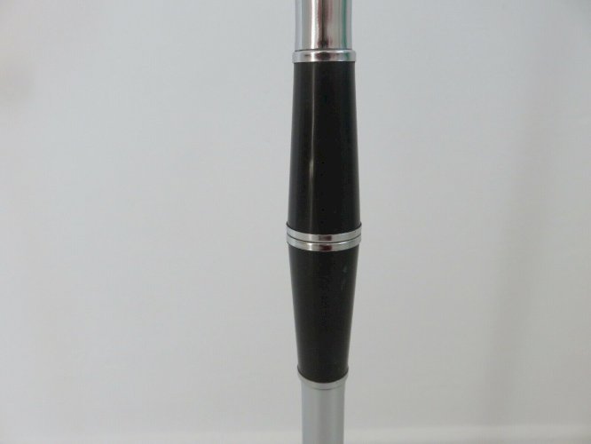 CENDRIER SUR PIED EN METAL CHROME, METAL LAQUE ET BAKELITE ANNEES 50 60 VINTAGE