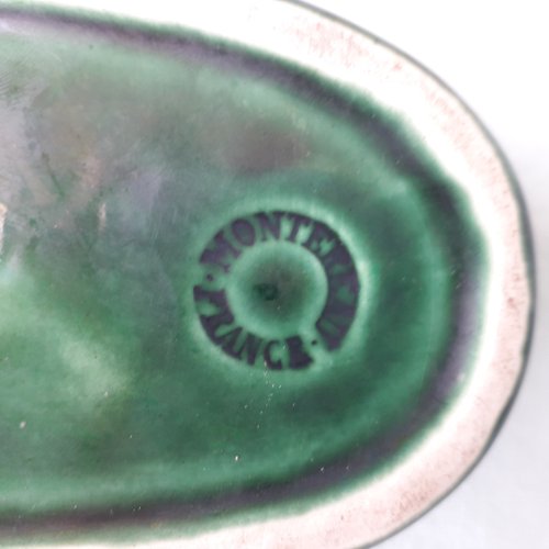 Cendrier vert Montereau