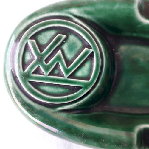 Cendrier vert Montereau