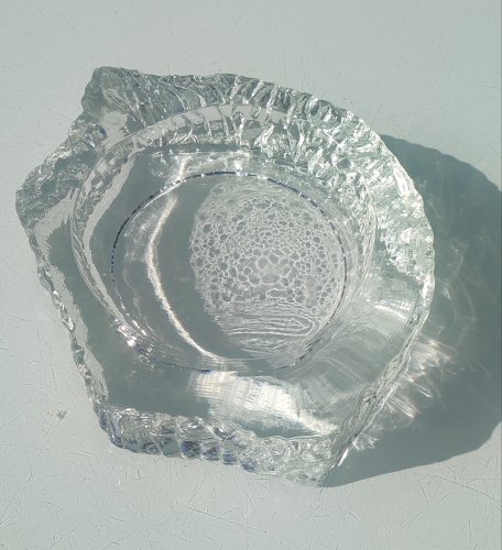 Cendrier vide poche Aslak par Tapio Wirkkala pour Iittala (1968)