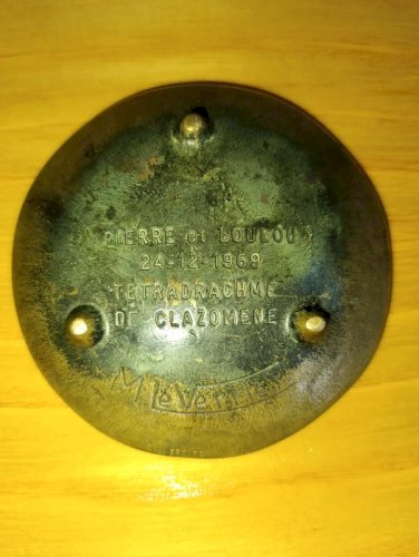 cendrier vide-poche en bronze dépoque art déco Max Le verrier en bon etat