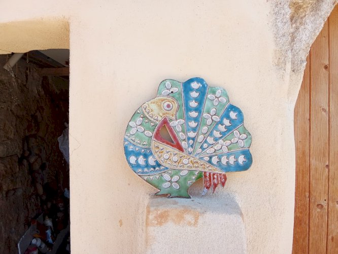 Céramique émaillée polychromes de Dominique Perot 