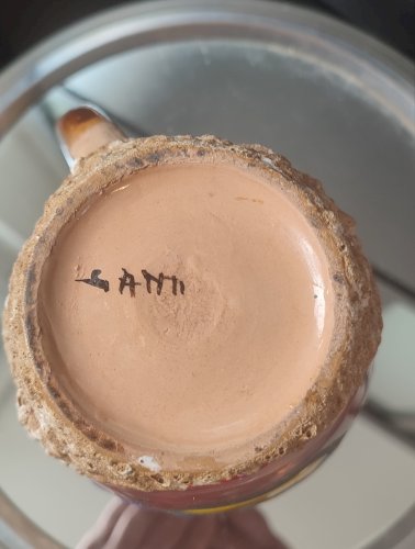 Céramique Italienne Luigi SANTI (1907-1981) Décor Zoomorphe