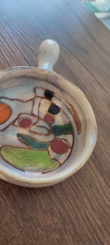 Céramique signée Marie-Christine Treinen Vallauris  XXᵉ Congrès Nice