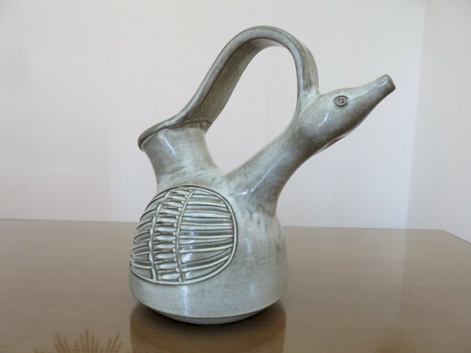 CERAMIQUE ZOOMORPHE  MARIUS BESSONE  VALLAURIS 1950 - 1960