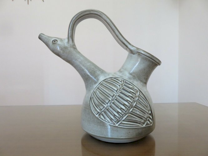 CERAMIQUE ZOOMORPHE  MARIUS BESSONE  VALLAURIS 1950 - 1960