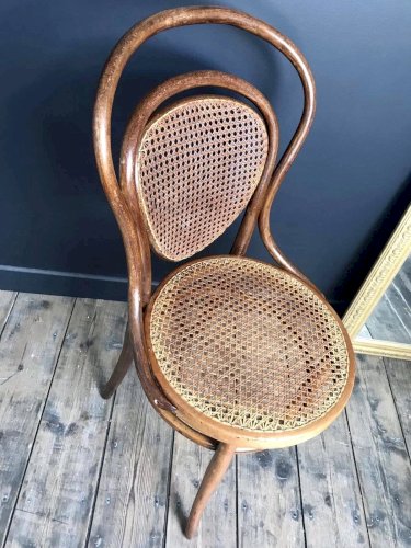 Chaise Ancienne Jacob Et Josef Kohn Numero 41 Wsetin Austria Cannee Bistrot