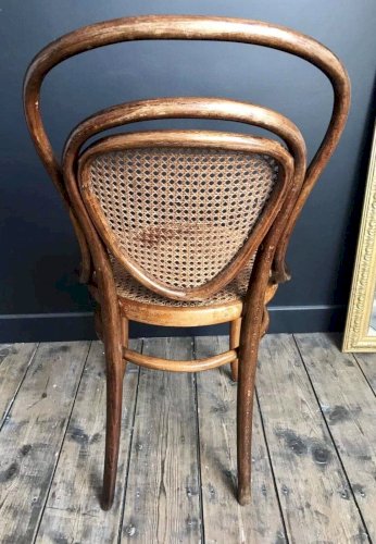 Chaise Ancienne Jacob Et Josef Kohn Numero 41 Wsetin Austria Cannee Bistrot