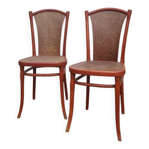 Chaise Art Nouveau Thonet (*2)