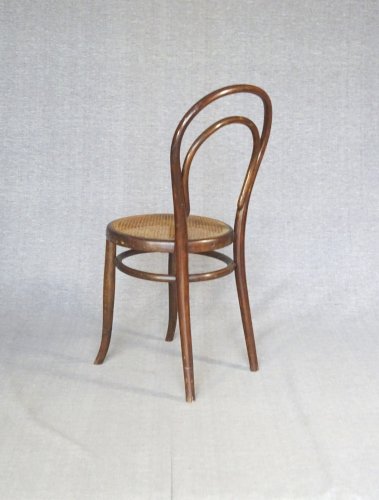 Chaise bistro UNGVAR 1900,n°14 1/2 assise d'origine No Thonet