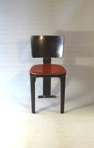 Chaise Bistrot Art Déco Fischel 1936 tripode- no Thonet -N° 395 -
