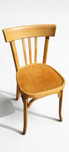 Chaise bistrot Baumann 1960