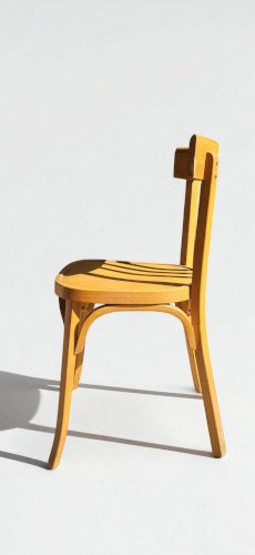 Chaise bistrot Baumann 1960