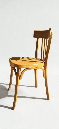 Chaise bistrot Baumann 1960