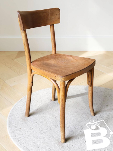 Chaise bistrot en bois courbé (bentwood), Tchécoslovaquie