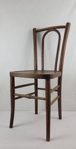 Chaise bistrot en bois courbé