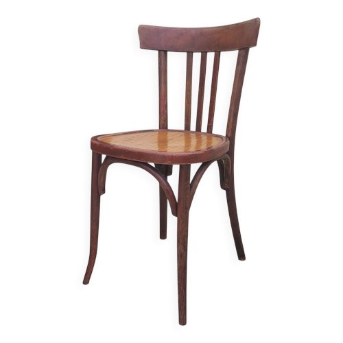 Chaise bistrot en bois courbé
