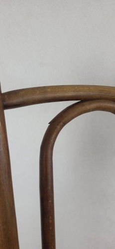 Chaise bistrot en bois courbé