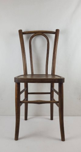 Chaise bistrot en bois courbé