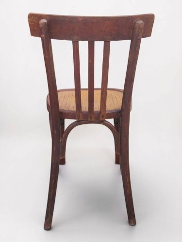 Chaise bistrot en bois courbé